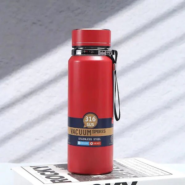 800ml Premium look Vacuum Sport Water Bottle Stainless Steel Outdoor Activities